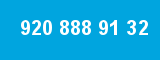 920 888 91 32 920 888 91 32